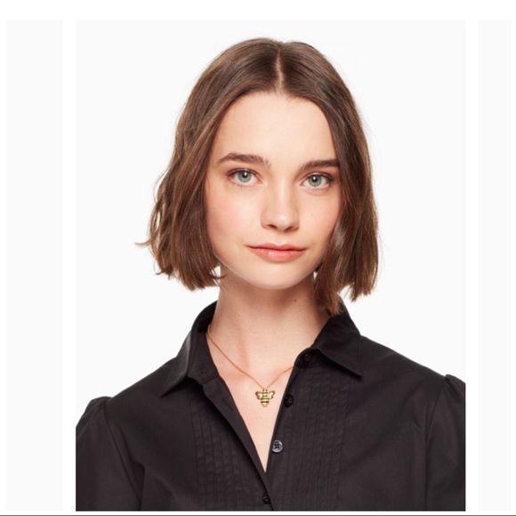 🎉HP♠️ Kate Spade Picnic Perfect Mini Bee Pendant - Picture 5 of 6